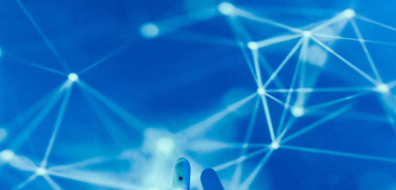 Artificial intelligence and stock trading concept